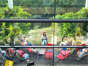lecture en terrasse